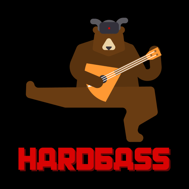 Hardbass Slavic Bear by SybaDesign