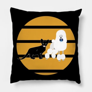 Cat and Dog Pillow