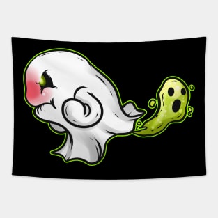 Ghost Farts A Spirit Fart Halloween Tapestry