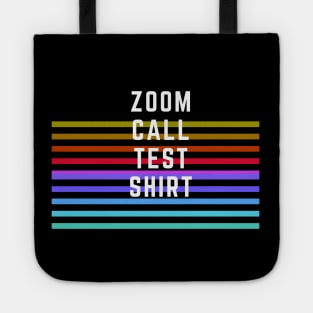 ZOOM CALL TEST PAJAMA Tote