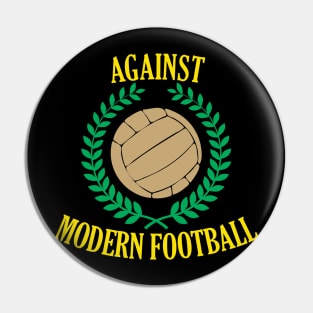 Vintage Against Modern Football Hooligan Skinhead Aesthetic Casual Pin