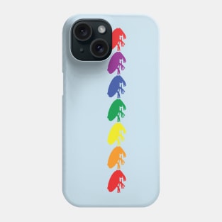 Colorful Frog Pride Rainbow Phone Case