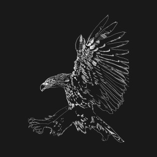 "Silent Hunter" Jamie's Hand-Drawn Collection. T-Shirt
