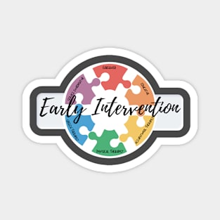 Early Intervention Puzzle Magnet