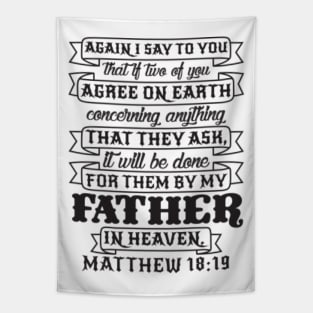 Matthew 18:19 Tapestry