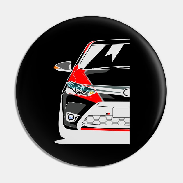 Vios GR Gazoo Racing Pin by gaplexio