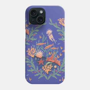 Reef Buddies - blue Phone Case