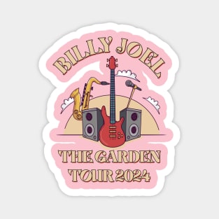 BILLY JOEL THE GARDEN TOUR 2024 Magnet