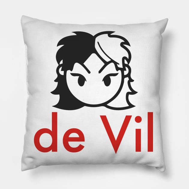 Cruella Pillow by Nixart