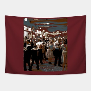 Mid-Century Celebration Tapestry