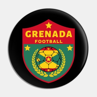 Grenada Football Pin