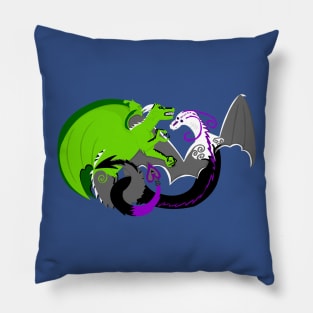 Aro/Ace Dragons Pillow