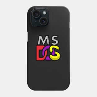 MS DOS Phone Case