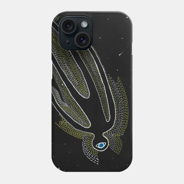 Space Ninja Phone Case by melikeozmen