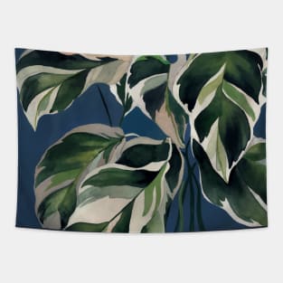 Modern Calathea Plant Tapestry