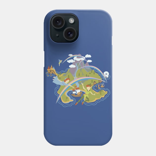 Never Grow Up Phone Case by SurefootDesigns