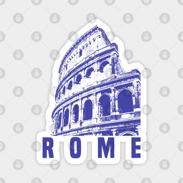 Rome Magnet by Den Vector