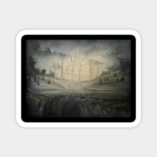 Castle in Twilight Magnet