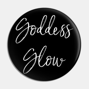 Goddess Glow white Pin