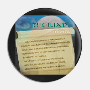 The Iliad Scroll image/text Pin