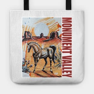 MONUMENT VALLEY HORSE Tote