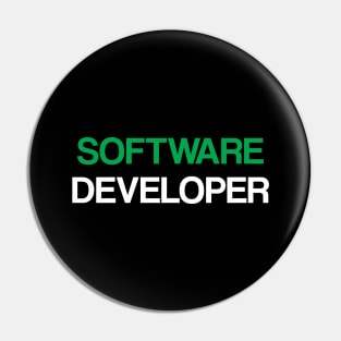 Software developer Pin