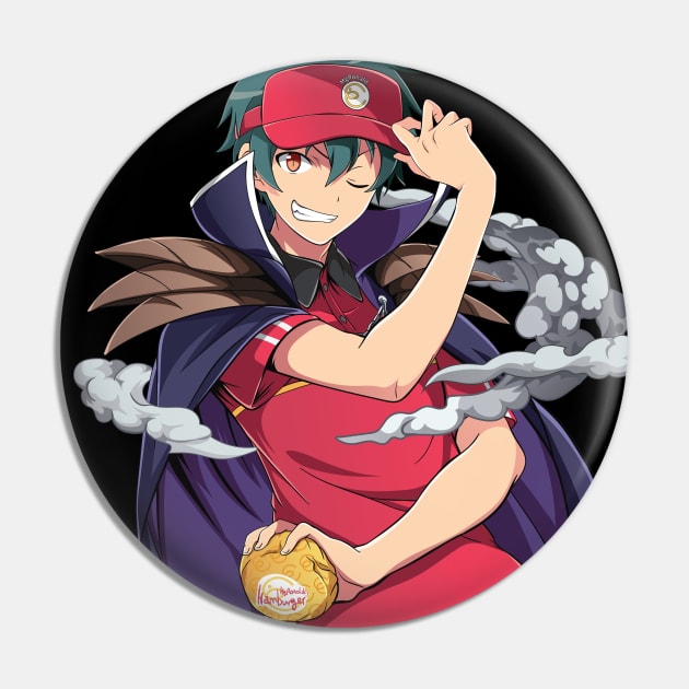 the devil is a part timer - Sadao Maou Pin by mounier