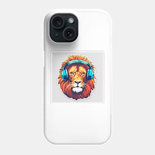 Lion sticker for Smartphones phone case Hoodies Tshirts Wallart Phone Case