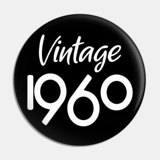 Vintage 1960 Pin