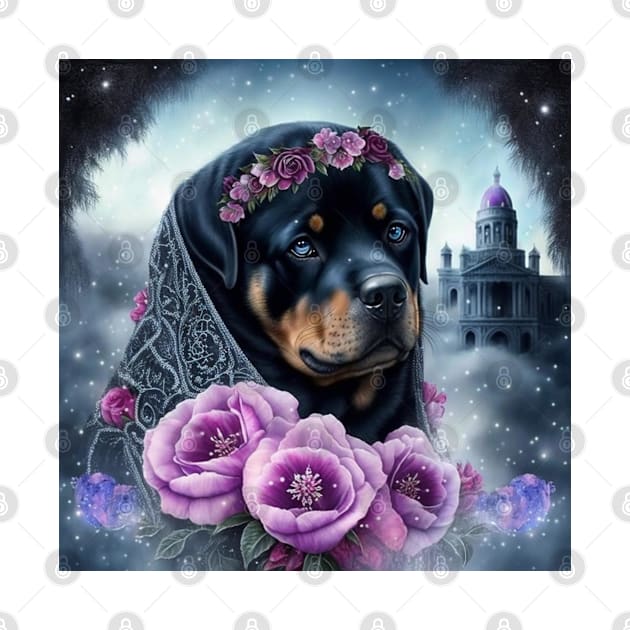 Modest Rottweiler by Enchanted Reverie