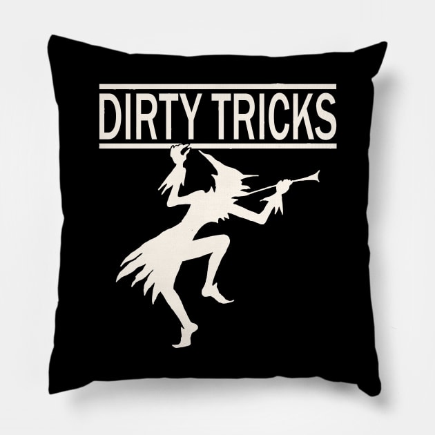 The Dirty Tricks band Pillow by VizRad