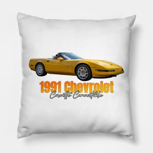 1991 Chevrolet Corvette Convertible Pillow