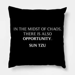 Sun Tzu Quote Pillow