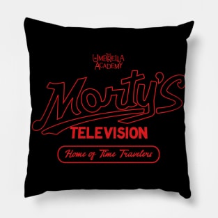 UMBRELLA ACADEMY 2: MORTYS TELEVISION Pillow