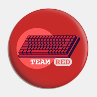 Keeb Team Red Pin