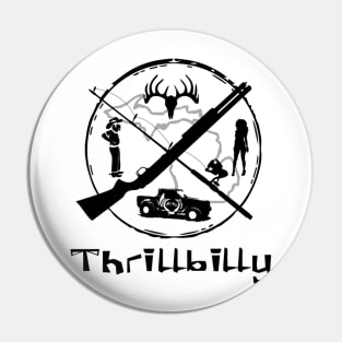 Thrillbilly Coat Of Arms Pin