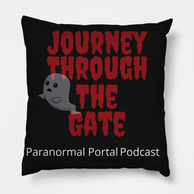 Journey Through The Gate Logo Pillow by Sysco