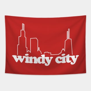 Windy City Chicago Tapestry