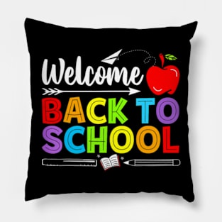 Welcome Back To School Teacher Love Pillow