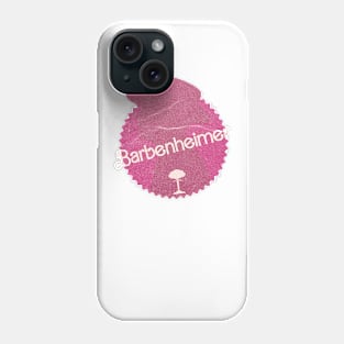 Barbenheimer Grunge Style Phone Case