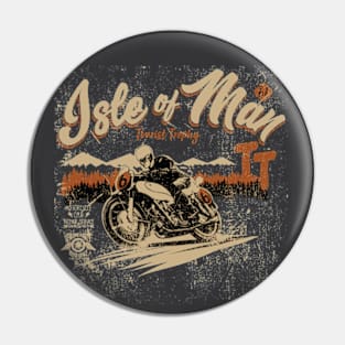 IOMTT Isle of Man TT Road Race Tourist Trophy Pin