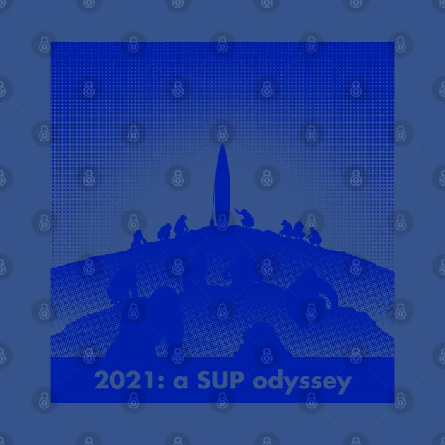 2021: a SUP odyssey blue by comecuba67