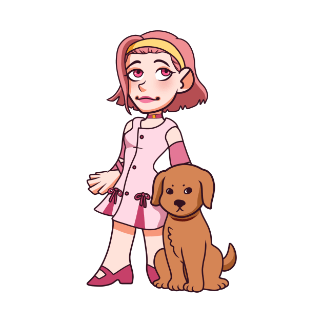 Mini Reimi Sugimoto and Arnold by emmydragonartz 