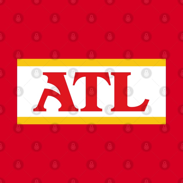 ATL Retro Font - Red by KFig21