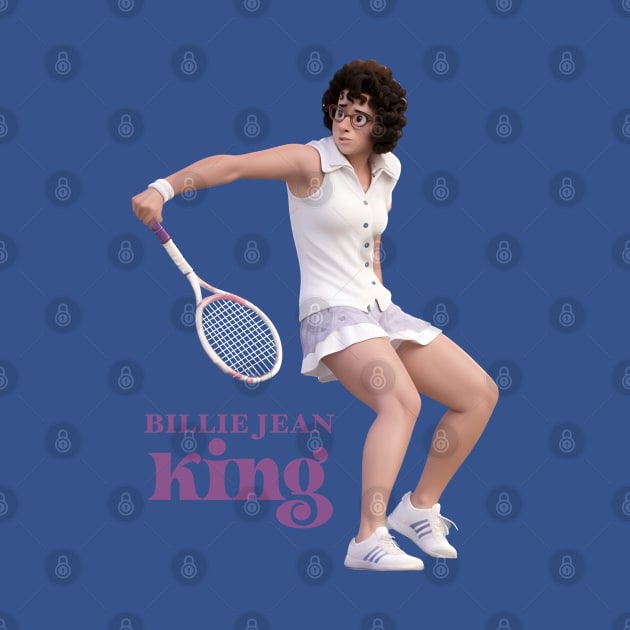 Billie Jean King by BAJAJU