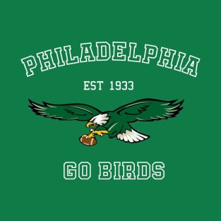 Vintage Philadelphia Go Birds Eagles T-Shirt