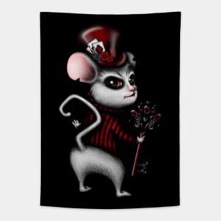 Mad Hatter with Key Red Version Tapestry