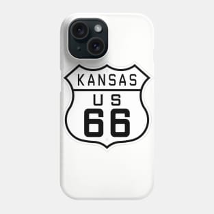 Kansas Route 66 Phone Case