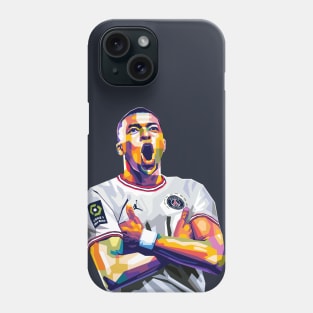 Kylian mbappe goal celebration Phone Case