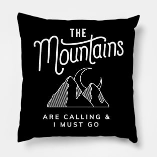 THE MOUNTAINS Pillow